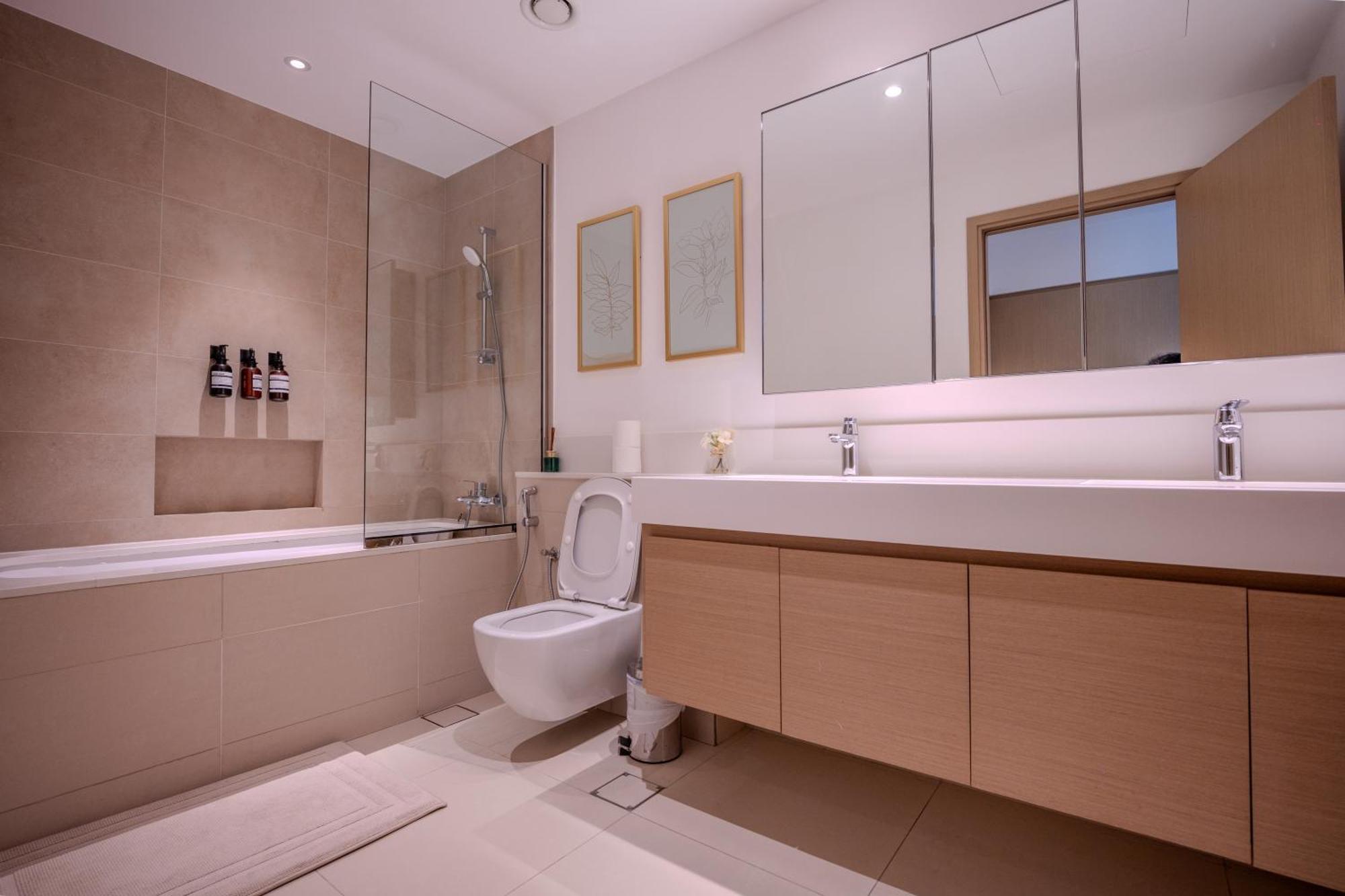 3Br Haven With Burj Views By Magnoliasvhr Aparthotel Dubai Eksteriør bilde