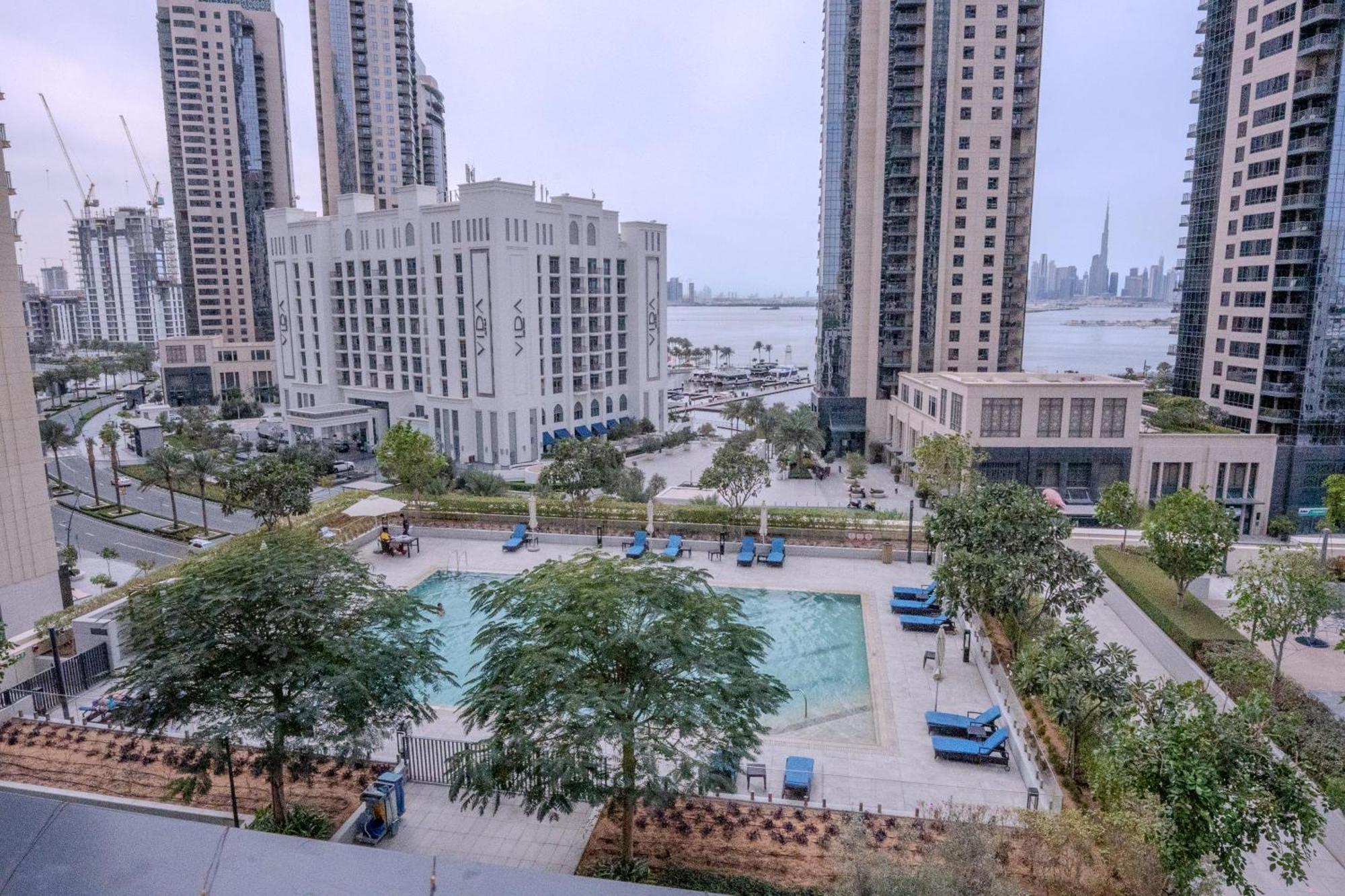 3Br Haven With Burj Views By Magnoliasvhr Aparthotel Dubai Eksteriør bilde