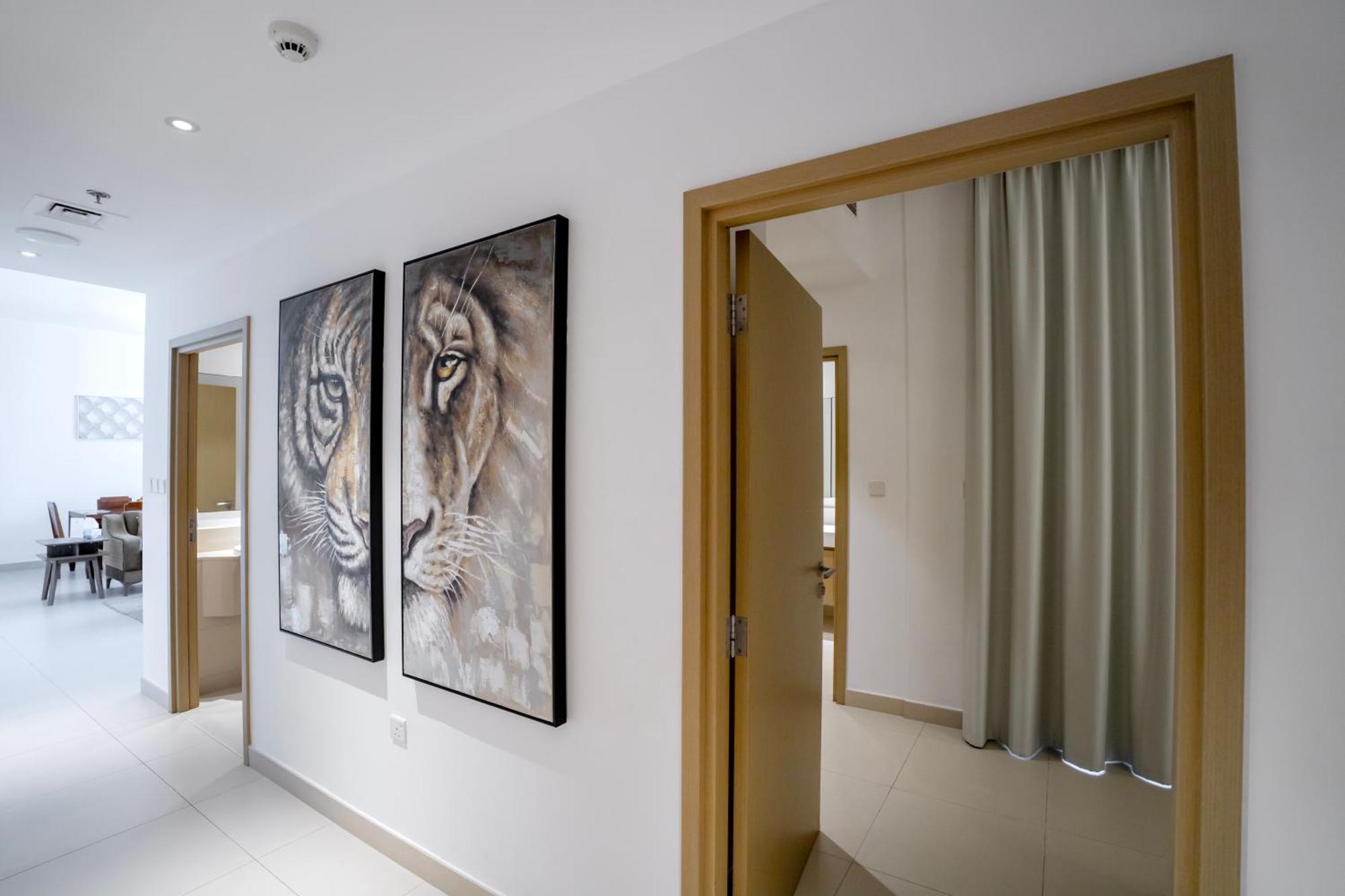 3Br Haven With Burj Views By Magnoliasvhr Aparthotel Dubai Eksteriør bilde