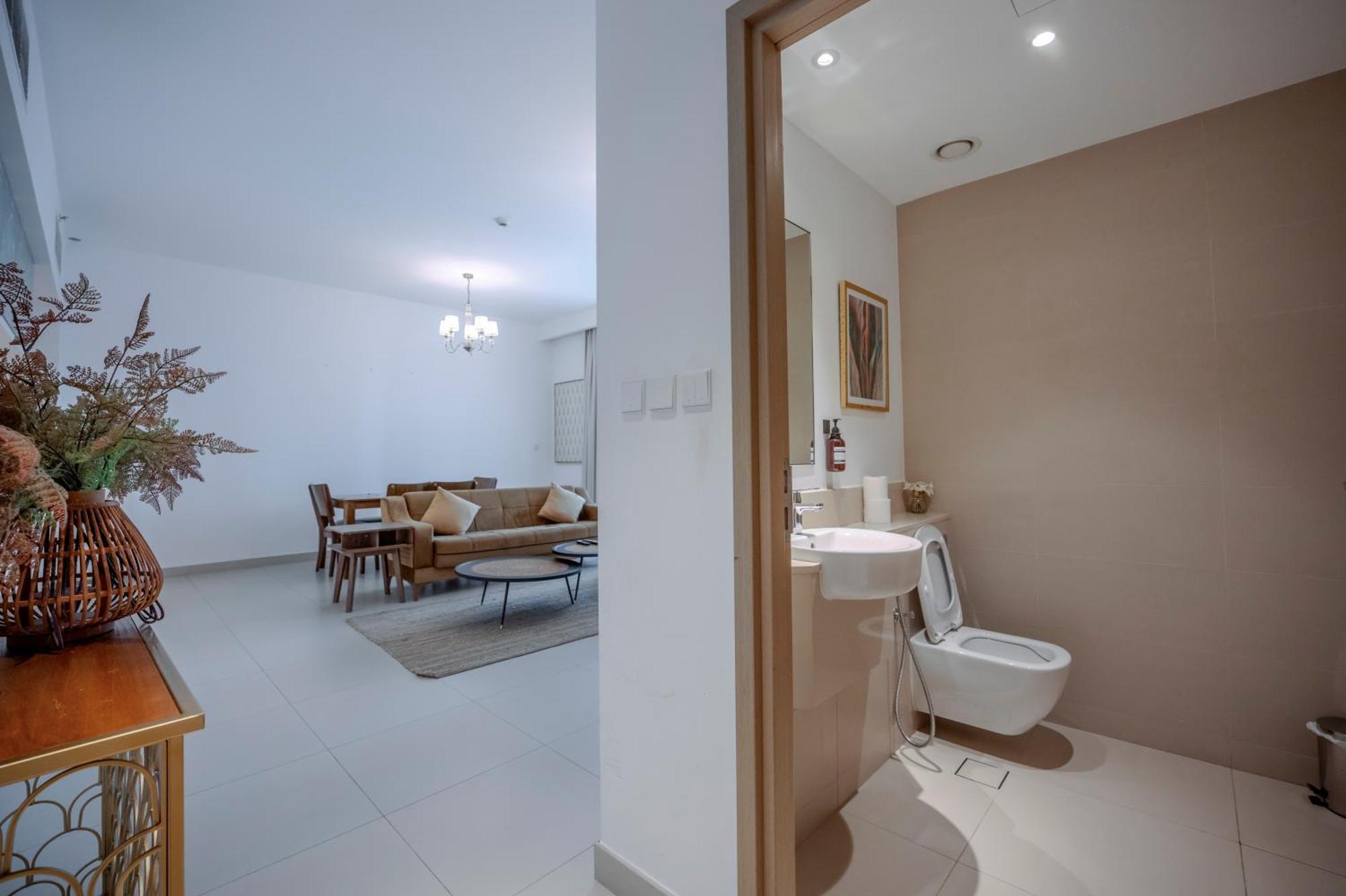 3Br Haven With Burj Views By Magnoliasvhr Aparthotel Dubai Eksteriør bilde