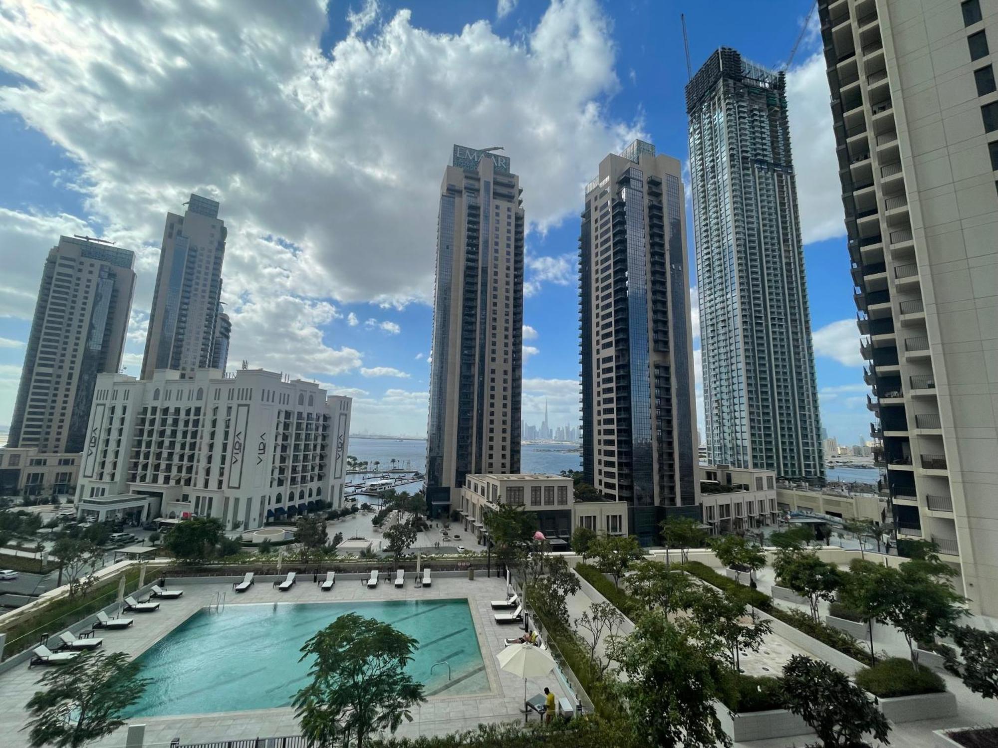 3Br Haven With Burj Views By Magnoliasvhr Aparthotel Dubai Eksteriør bilde